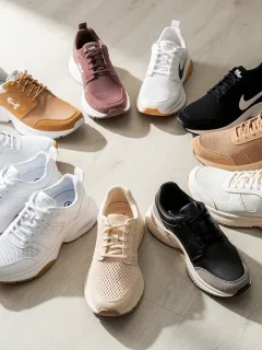 Collection of stylish and comfortable casual sneakers for 2026 trends