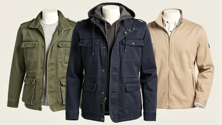 Comparison of three utility jackets for weekend layering