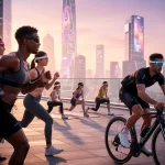 Headband Accessories 2026: Innovations for Active Lifestyles Athletes wearing innovative 2026 headband accessories during various active lifestyle activities.