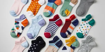 Collection of best 2026 casual socks in various colors and patterns