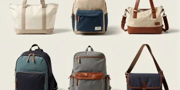 Collection of 9 durable and stylish casual bags for daily use