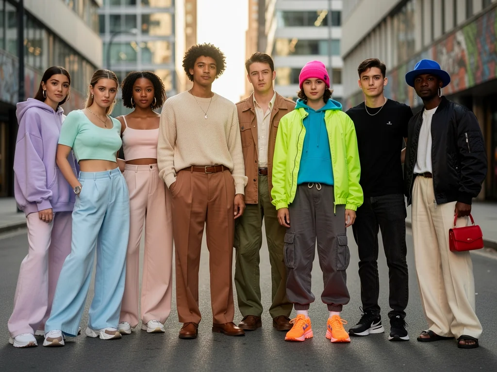 Gen Z’s Influence: Top 4 Color Trends in US Casual Fashion