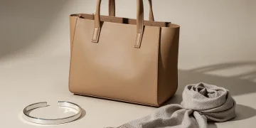 Collection of quiet luxury casual accessories